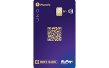 HDFC Bank PhonePe HDFC Bank Uno Credit Card